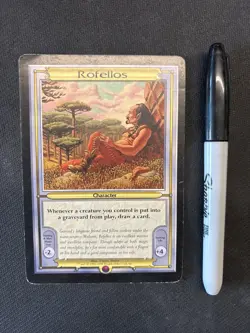 MTG Oversized ROFELLOS MP (1571) Graded Power - Image 1