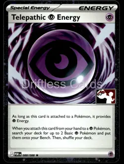 Telepathic Psychic Energy (Cosmos Holo) 088/088 Prize Pack Series Cards NM/M - Image 1