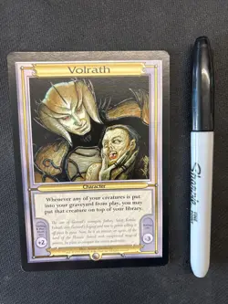 MTG Oversized VOLRATH MP (1572) Graded Power - Image 1