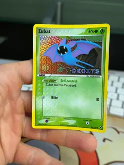 Zubat 83/107 EX Deoxys 2005 Reverse Holo Pokemon Card - Image 3