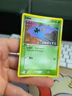 Zubat 83/107 EX Deoxys 2005 Reverse Holo Pokemon Card - Image 4