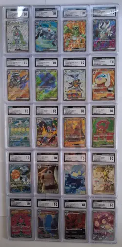 Pokemon Card Lot - 20 CGC Gem Mint 10s - Image 1
