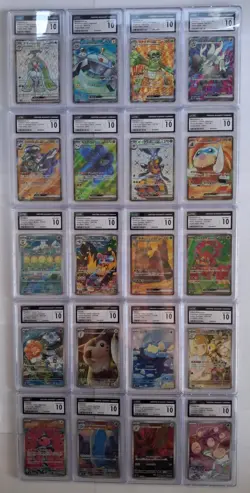 Pokemon Card Lot - 20 CGC Gem Mint 10s - Image 2