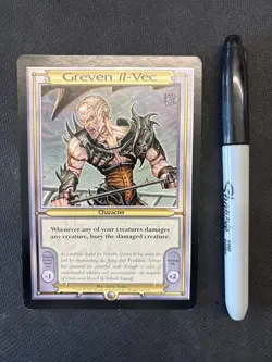 MTG Oversized GREVEN IL-VEC MP (1575) Graded Power - Image 1
