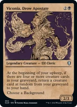 NM - Viconia, Drow Apostate (Showcase) [CLB - 394] Commander Legends: Battle ... - Image 1