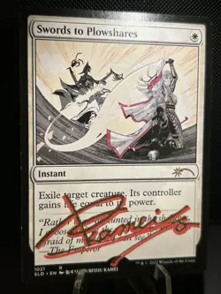MTG Artist Proof Riyou Kamei / Swords to Plowshares / Cherry Blossom Ver - Image 5