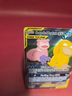 Pokemon Card Slowpoke & Psyduck GX Tag Team Alt Art 218/236 Unified Minds - Image 2