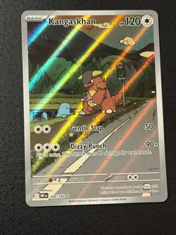 Kangaskhan 204/182 Illustration Rare Destined Rivals Pokemon Holo NM - Image 1