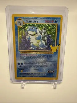 Pokemon Blastoise Base Set Holo Rare 2/102 PSA 10 candidate - Image 1