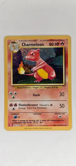 Charmeleon 002/034 Holo Classic Collection Trading Card Game Classic Pokemon NM - Image 1