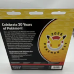 Pokemon Day 2026 Box Pikachu Promo Coin Booster Packs English TCG - Image 2