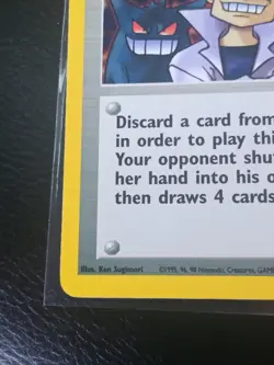 Pokemon TCG. Imposter Oak's Revenge 76/82 Team Rocket Regular. Gengar.💎📈💎📈 - Image 5