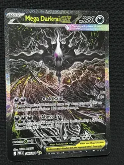 Mega Darkrai EX 116/084 Pitch Black SIR Full Art Holo Pokemon TCG Near Mint - Image 1