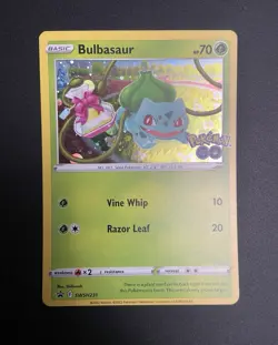 Pokemon TCG Bulbasaur SWSH231 Black Star Promo Holo NM M - Image 1