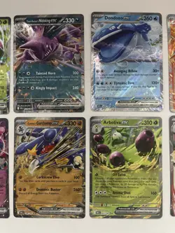 Lot Pokemon Destined Rivals Mega Ex Full Art ex Illustration Rare Mewtwo Persian - Image 3