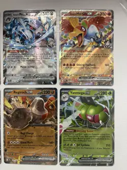 Lot Pokemon Destined Rivals Mega Ex Full Art ex Illustration Rare Mewtwo Persian - Image 5