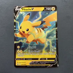 Pikachu V SWSH063 - Pokemon - Sword & Shield Promo LP - Image 1