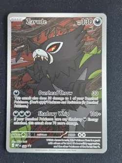 Pokemon Mega Evolution Pitch Black Star Promo Zarude Full Art 88 - Image 1