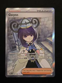 Pokemon Mega Evolution Pitch Black Full Art Gwynn 109/84 - Image 1