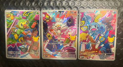 Pokemon First Partner Series 2 Grookey 052, Scorbunny 053, Sobble 054 Galar Set - Image 1