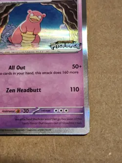 Slowbro MEP 083 STAFF Stamp Promo Mega Evolution Pitch Black Pokemon NM - Image 5