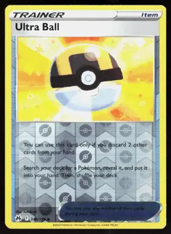 Ultra Ball 146/159 2023 Uncommon Crown Zenith Pokemon Reverse Holo - Image 1