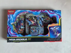 Pokemon TCG Mega Greninja ex Premium Collection Box (8 Packs) - Image 1