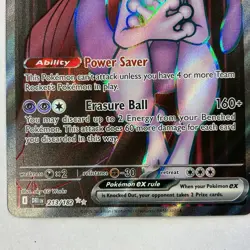 Pokemon Team Rocket's Mewtwo EX 213/182 Destined Rivals Ultra Rare Holo - Image 2