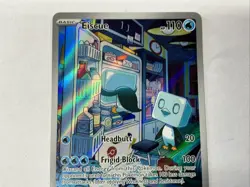 The Pokemon Company Eiscue 205/193 Sv02 Paldea Evolved Illustration Rare Holo EN - Image 4