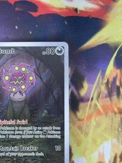 Pokemon Spiritomb 148/132 MEG Evolution Holo Basic 80 HP ENG - Image 2
