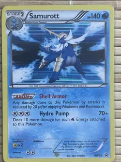 Samurott BW22/101 BW Black Star Promos Promo Pokemon TCG [LP] - Image 1