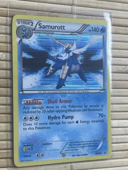 Samurott BW22/101 BW Black Star Promos Promo Pokemon TCG [LP] - Image 2