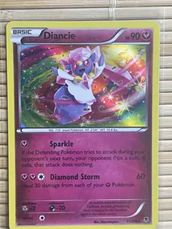 Diancie 71/119 Phantom Forces Rare Holo Pokemon TCG [LP] - Image 1