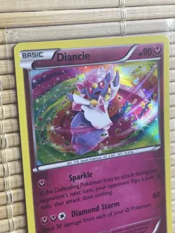 Diancie 71/119 Phantom Forces Rare Holo Pokemon TCG [LP] - Image 3