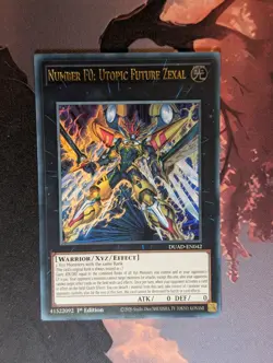 Number F0: Utopic Future Zexal DUAD-EN042 Ultra Rare 1st Edition YuGiOh TCG - Image 1