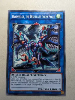 Hraesvelgr, the Desperate Doom Eagle Common MP20-EN141 - Yugioh - Image 1