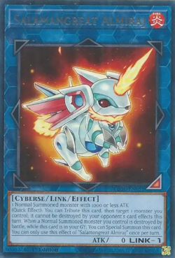 1X NM Salamangreat Almiraj - LD10-EN051 - Rare 1st Edition - yugioh - Image 1
