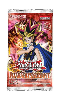 Yugioh Pharaohs Servant Booster Pack x1 Sealed 25th Anniversary - Image 1