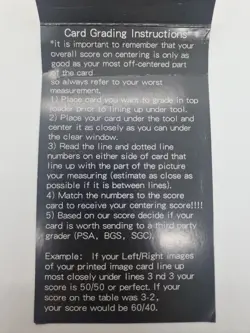 TCG Card Centering Tool for Grading with PSA & Beckett, CGC Magic Pokemon YuGiOH - Image 4