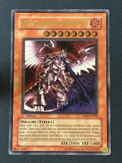 Horus, der Schwarzflammendrache LV8 SOD-DE008 1st ED Ultimate Rare DE EX Yugioh - Image 1
