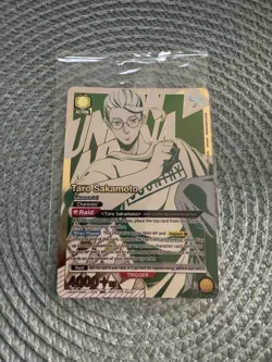 Union Arena Taro Sakamoto Chihiro Hisoka Rare Battle cards top 4 Sealed - Image 1
