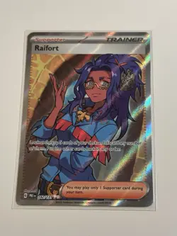 Raifort Holo Prismatic Evolutions Pokemon TCG Card Ultra Rare 142/131 - Image 1
