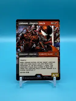 Carnage, Crimson Chaos (Borderless) - Marvel’s Spider-Man (SPM) - NM - Image 1