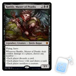 RANKLE, MASTER OF PRANKS Throne Of Eldraine ELD Magic MTG MINT CARD - Image 1
