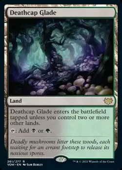 Deathcap Glade -Foil Light Play MTG Innistrad: Crimson Vow - Image 1