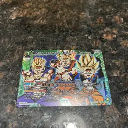 Family Kamehameha Emotions Delivered PRERELEASE Foil Dragon Ball Super Card | NM - Image 4