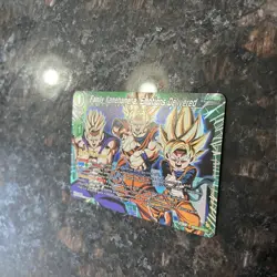 Family Kamehameha Emotions Delivered PRERELEASE Foil Dragon Ball Super Card | NM - Image 5