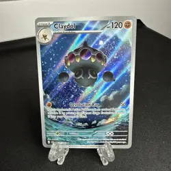 Claydol 092/086 IR Pokemon Chaos Rising Full Art Illustration Rare Pokemon TCG - Image 1