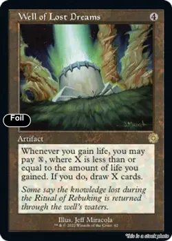 MTG Well of Lost Dreams [BRR - 62] LP Foil - Image 1