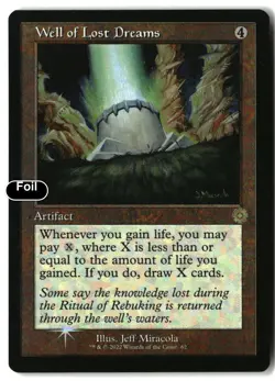 MTG Well of Lost Dreams [BRR - 62] LP Foil - Image 2